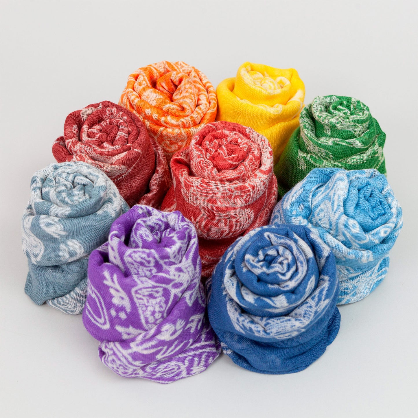 Lightweight Mantra Shawl