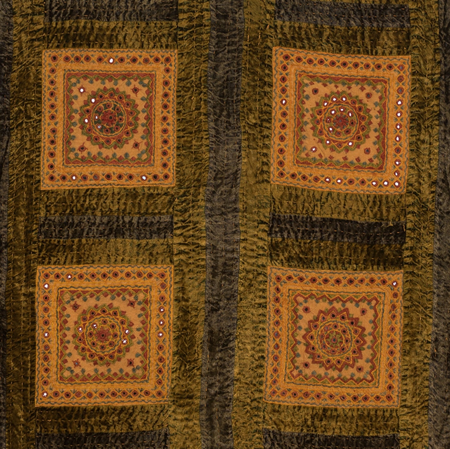 Twin Size Bedspread or Sofa Throw — Royal Rajasthani Collection
