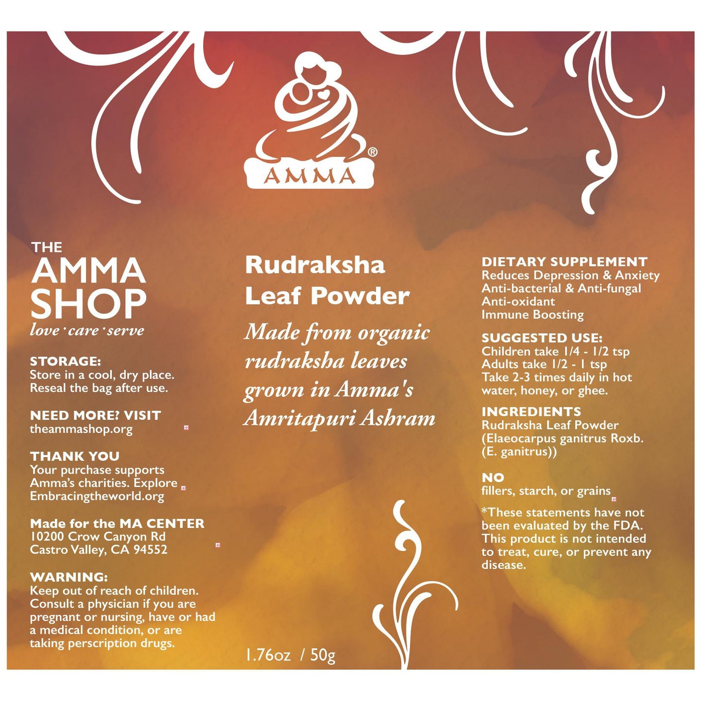 Rudraksha Leaf Powder