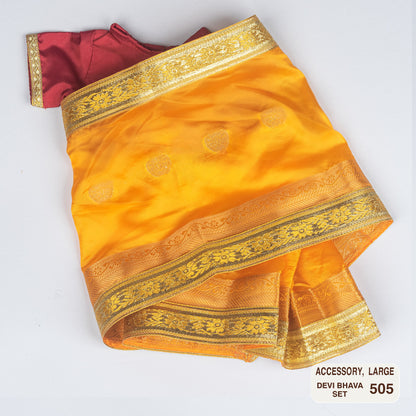 Devi Bhava Clothing Set for Large Amma Doll