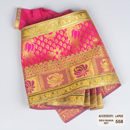 Devi Bhava Clothing Set for Large Amma Doll
