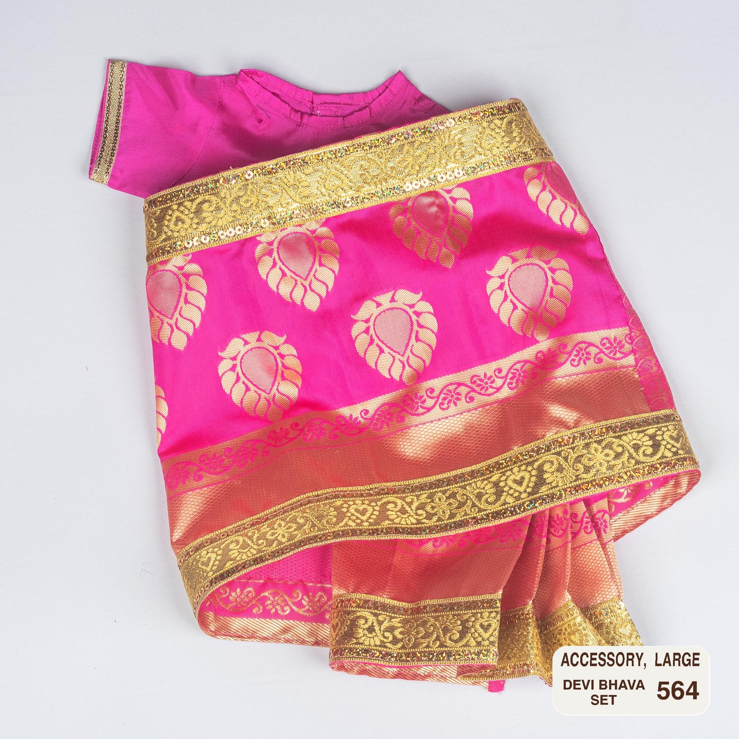 Devi Bhava Clothing Set for Large Amma Doll