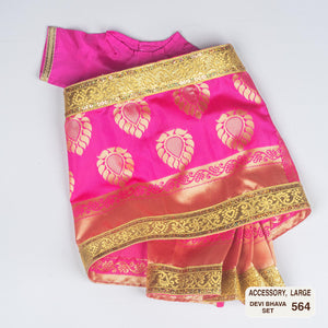 Devi Bhava Clothing Set for Large Amma Doll