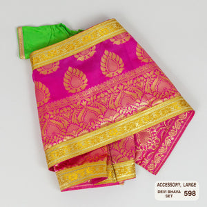 Devi Bhava Clothing Set for Large Amma Doll