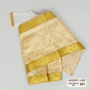 Devi Bhava Clothing Set for Large Amma Doll