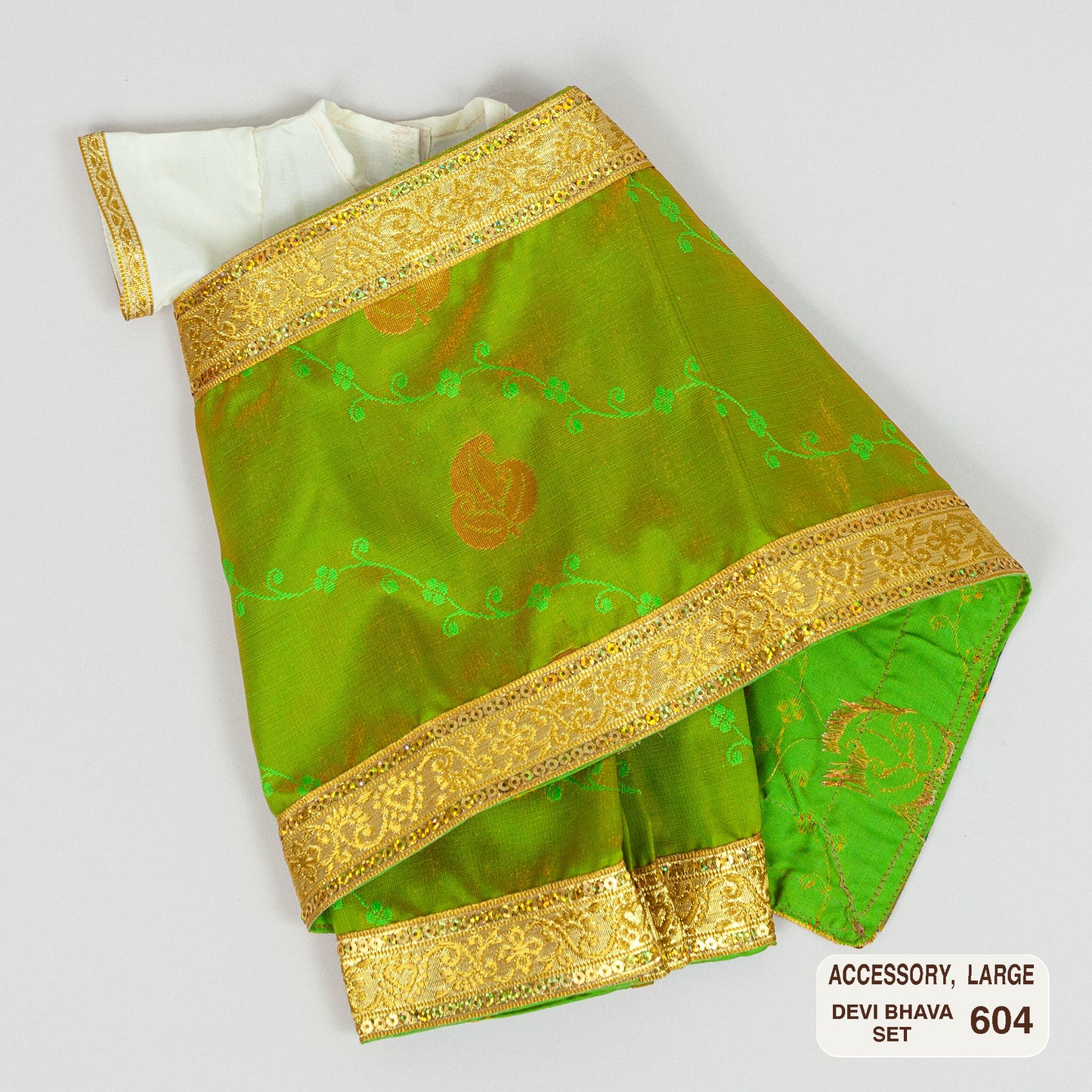 Devi Bhava Clothing Set for Large Amma Doll