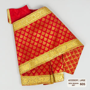 Devi Bhava Clothing Set for Large Amma Doll