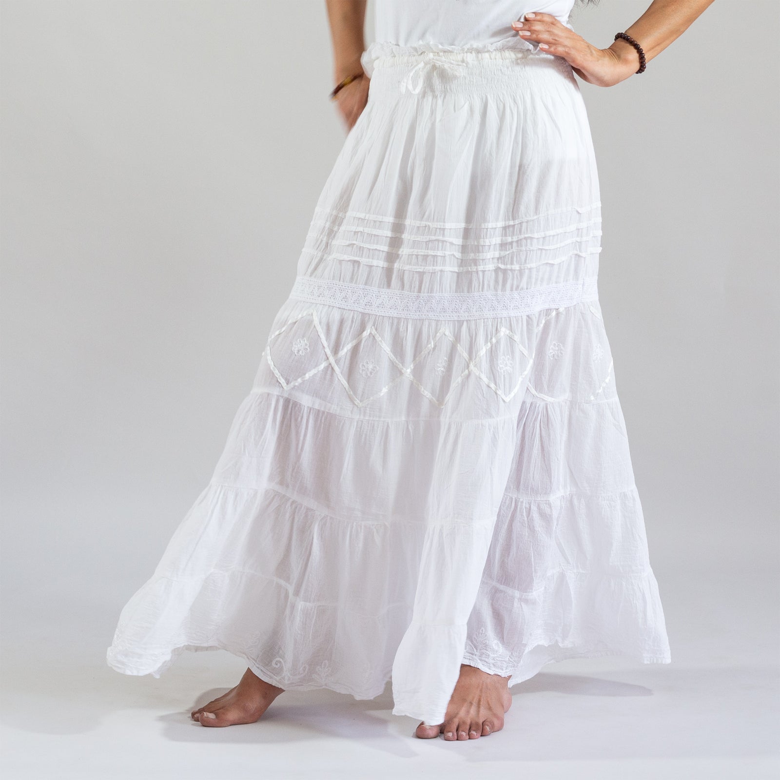 Lightweight Crinkle Skirt