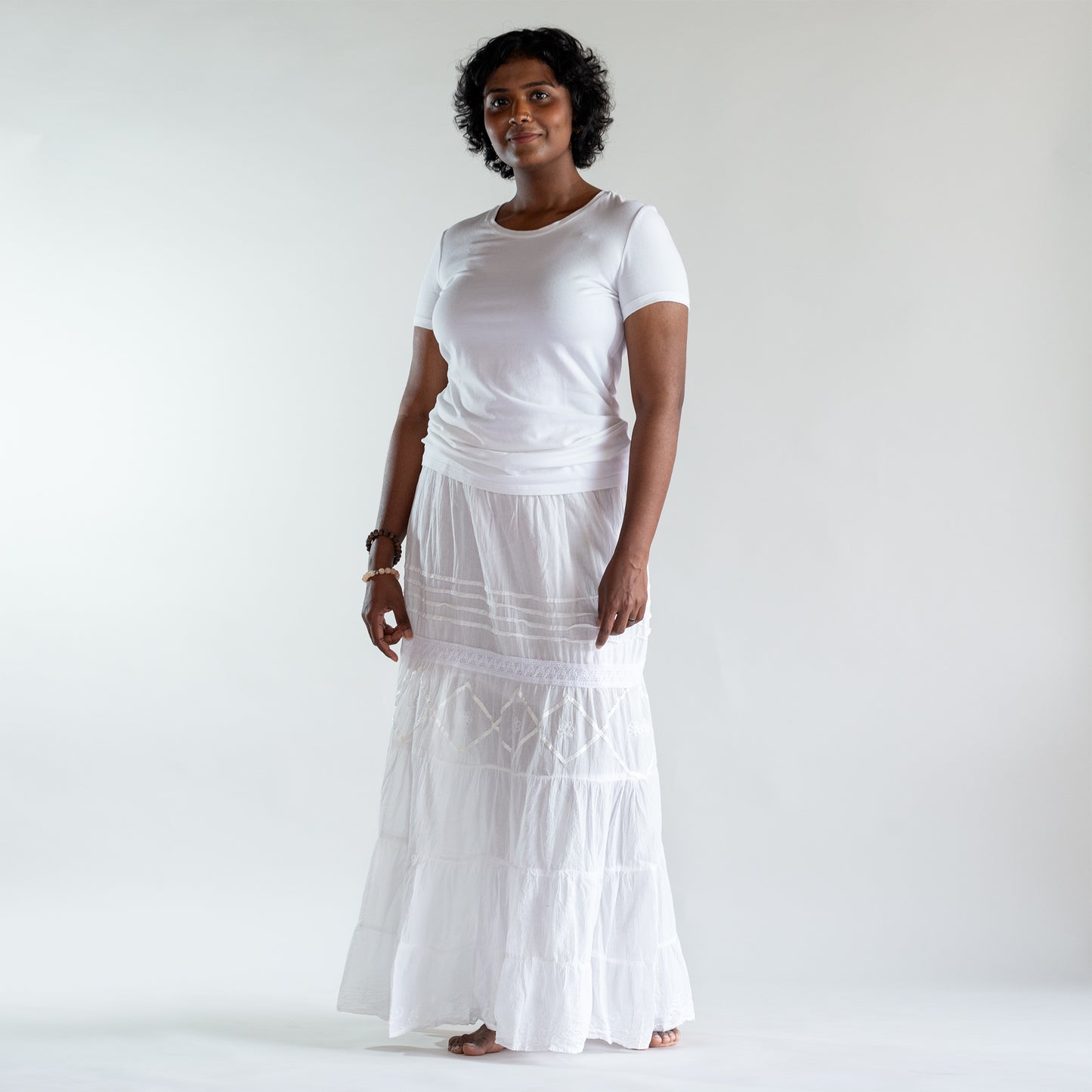Lightweight Crinkle Skirt