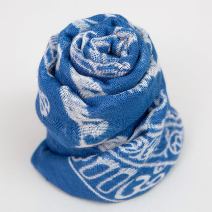 Lightweight Mantra Shawl