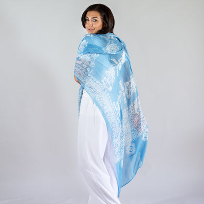 Lightweight Mantra Shawl