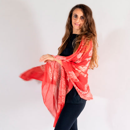 Lightweight Mantra Shawl