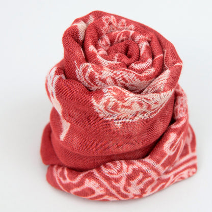 Lightweight Mantra Shawl