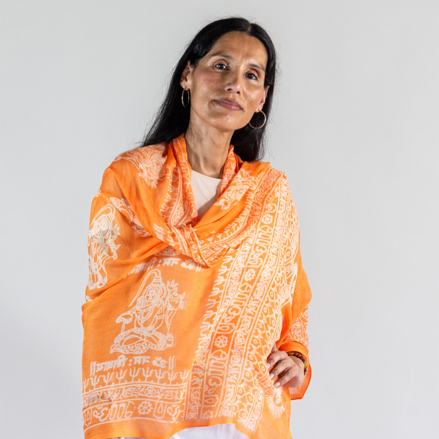 Lightweight Mantra Shawl