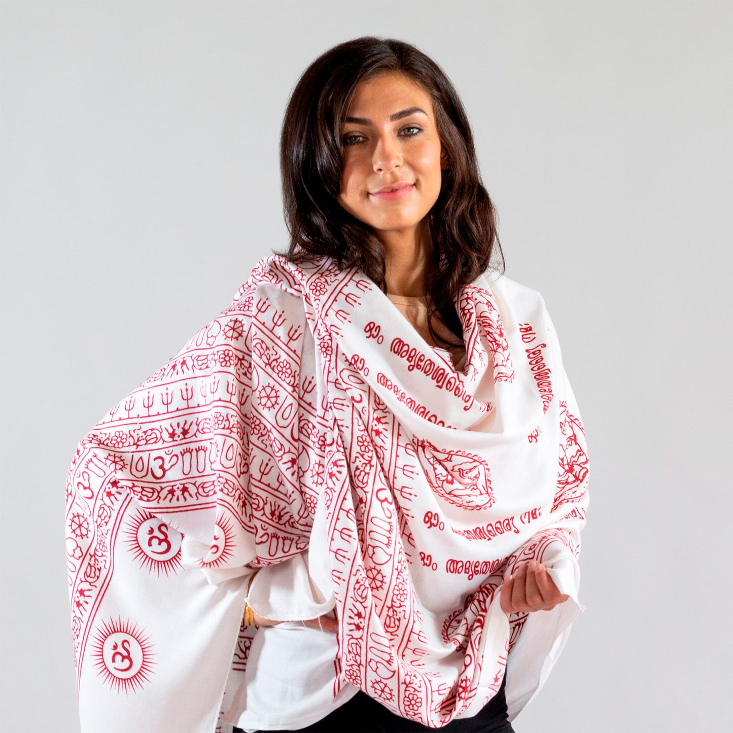 Amma Mantra Meditation Shawl