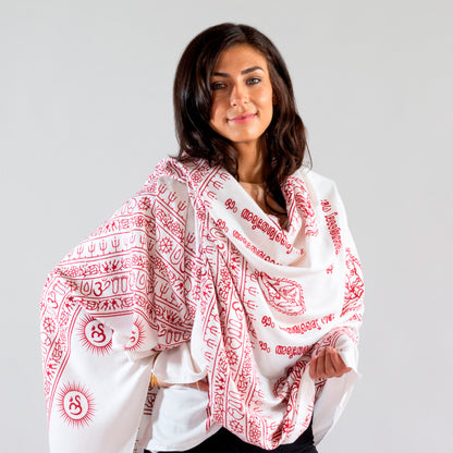 Amma Mantra Meditation Shawl