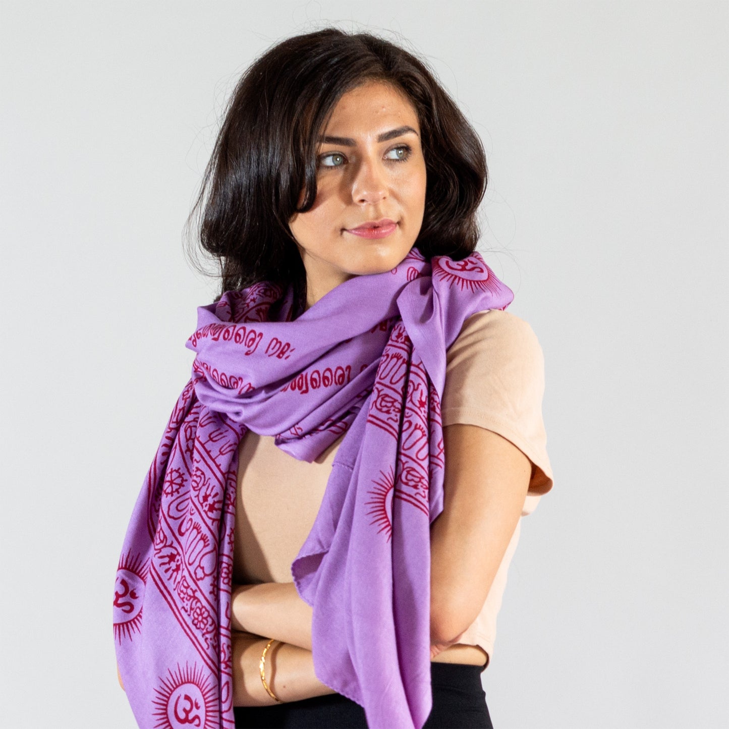 Amma Mantra Meditation Shawl