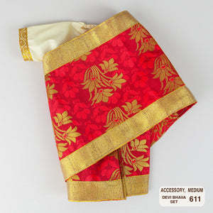 Devi Bhava Clothing Set for Medium Amma Doll