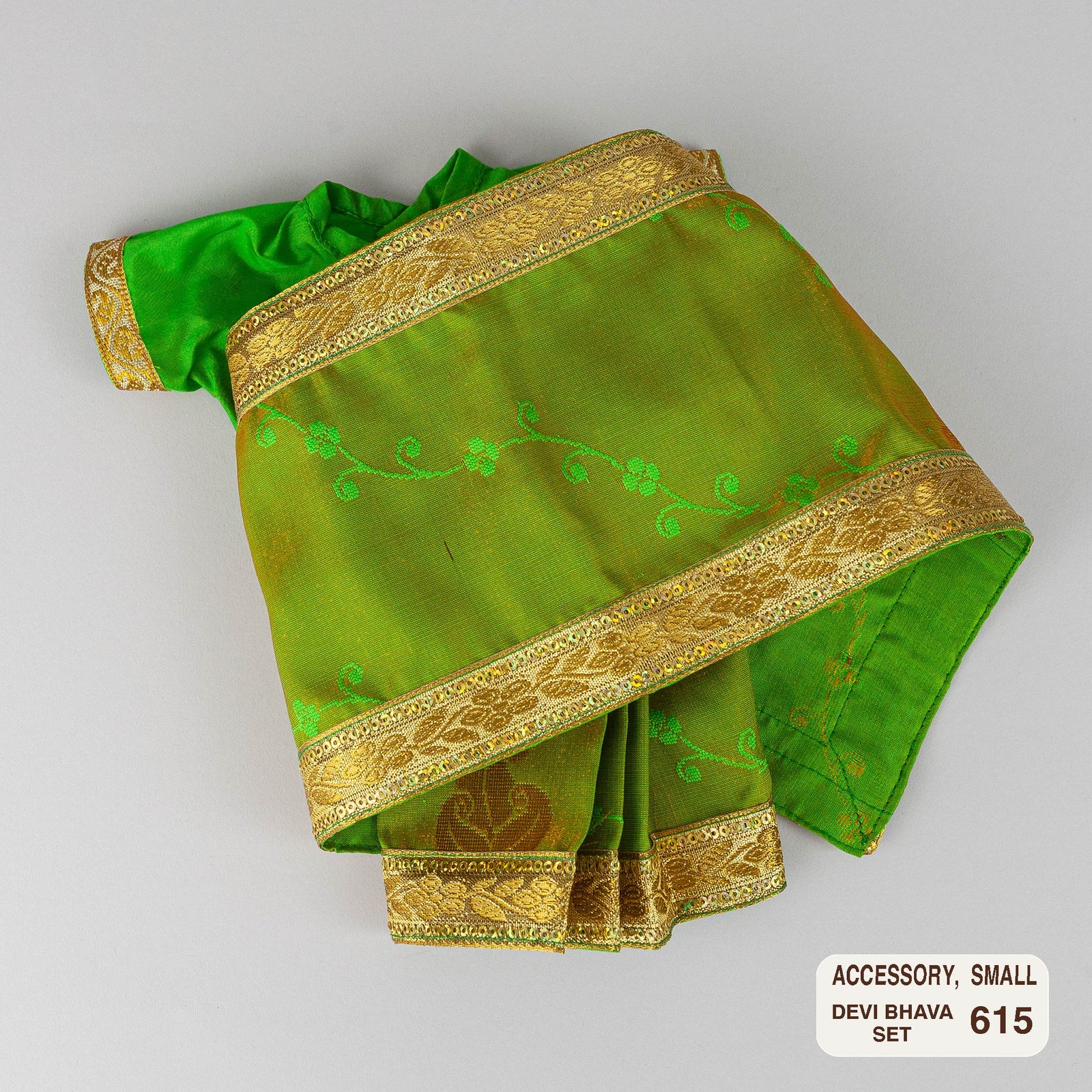 Devi Bhava Clothing Set for Small Amma Doll