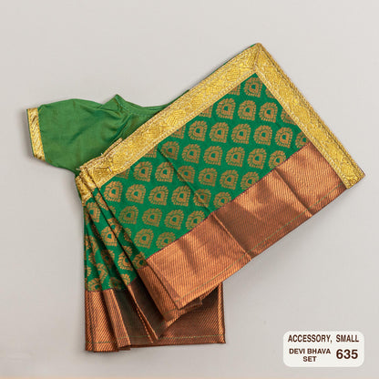 Devi Bhava Clothing Set for Small Amma Doll