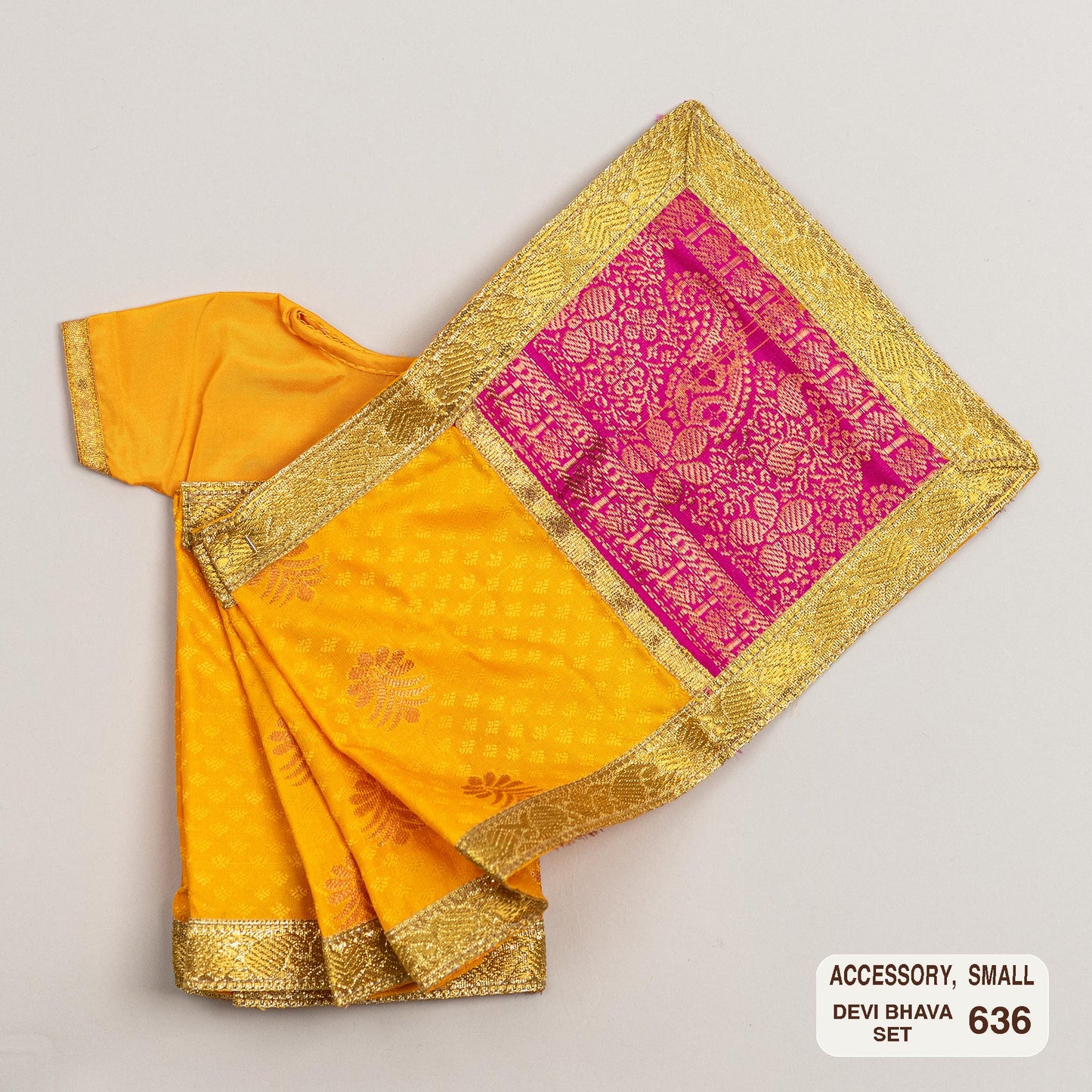 Devi Bhava Clothing Set for Small Amma Doll