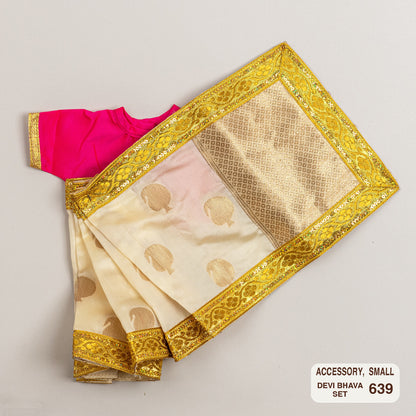 Devi Bhava Clothing Set for Small Amma Doll