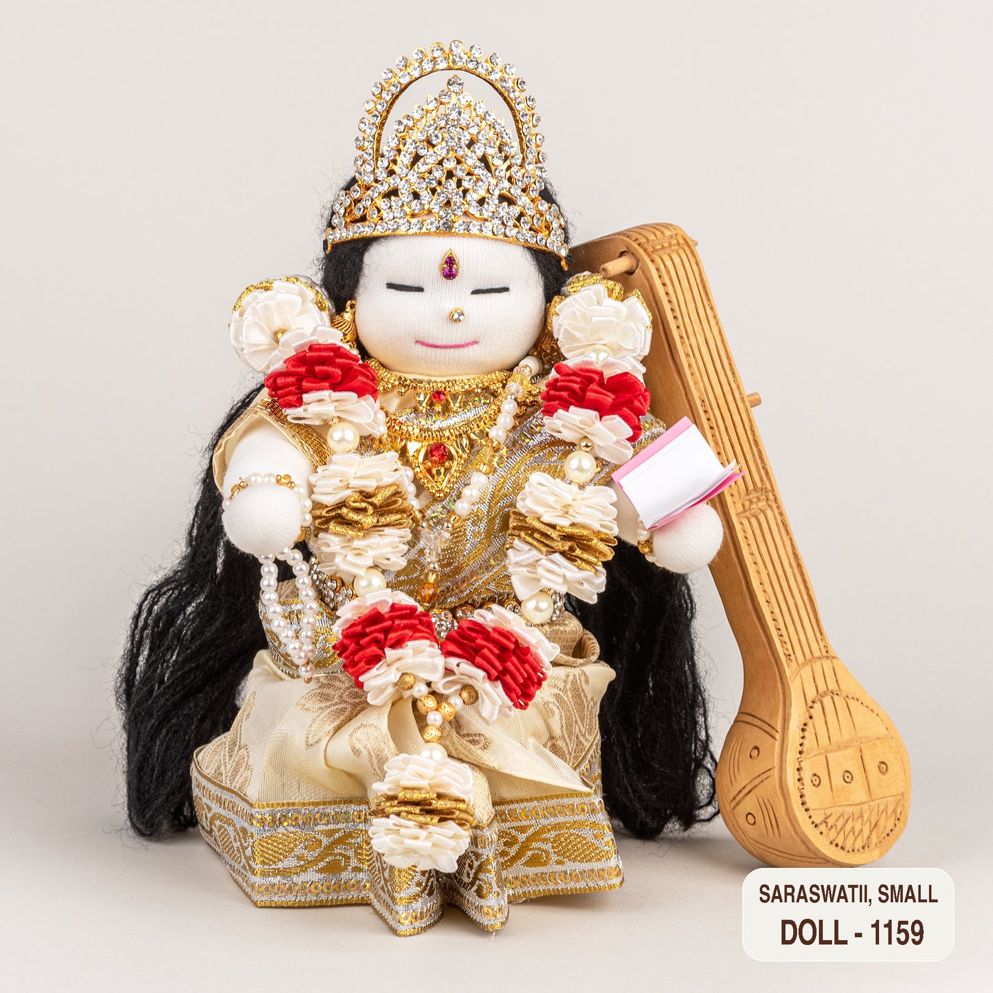 Saraswati Doll Small (Blessed)