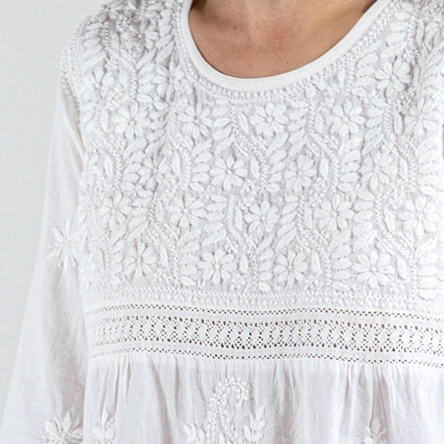 Organic Lucknow Crochet - Band Top