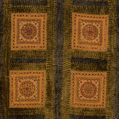 Twin Size Bedspread or Sofa Throw — Royal Rajasthani Collection