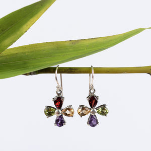 Multi (Amethyst-Citrine-Garnet-Peridot)