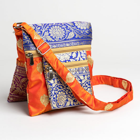 Amritavarsham Twin-Pouch Bag