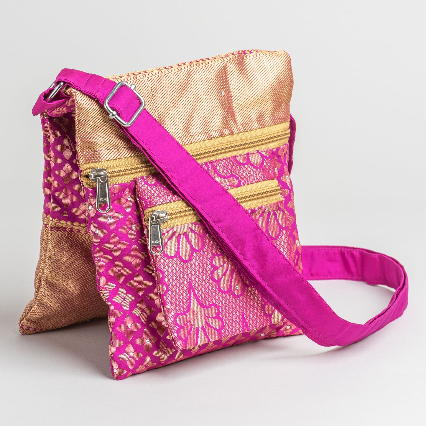 Amritavarsham Twin-Pouch Bag