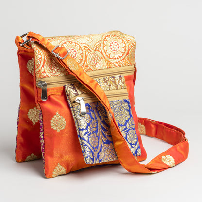 Amritavarsham Twin-Pouch Bag