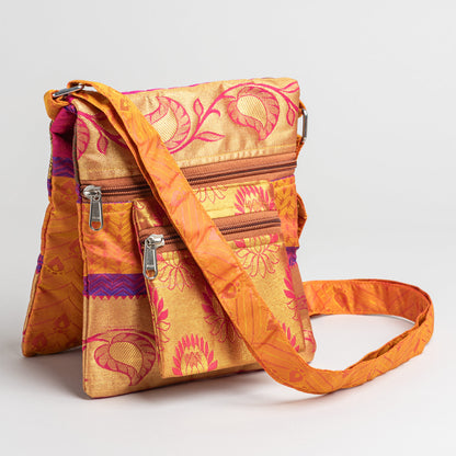 Amritavarsham Twin-Pouch Bag
