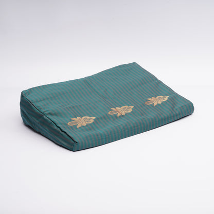Sacred Sari Foam Wedge Cushion