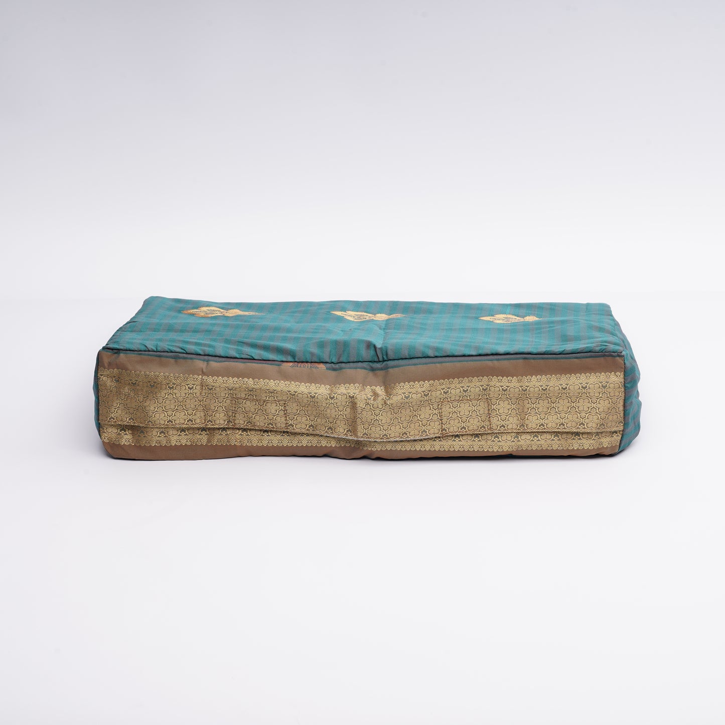 Sacred Sari Foam Wedge Cushion