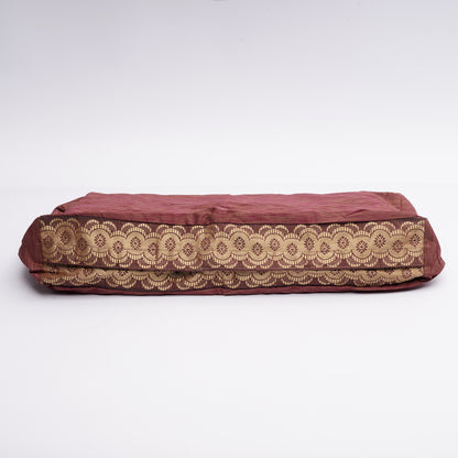Sacred Sari Foam Wedge Cushion
