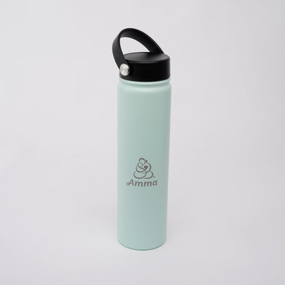Amma Logo Water Bottle
