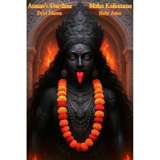 Amma’s Darshan Maha Kaliamma (Devi Bhava Holy Oil Attar)