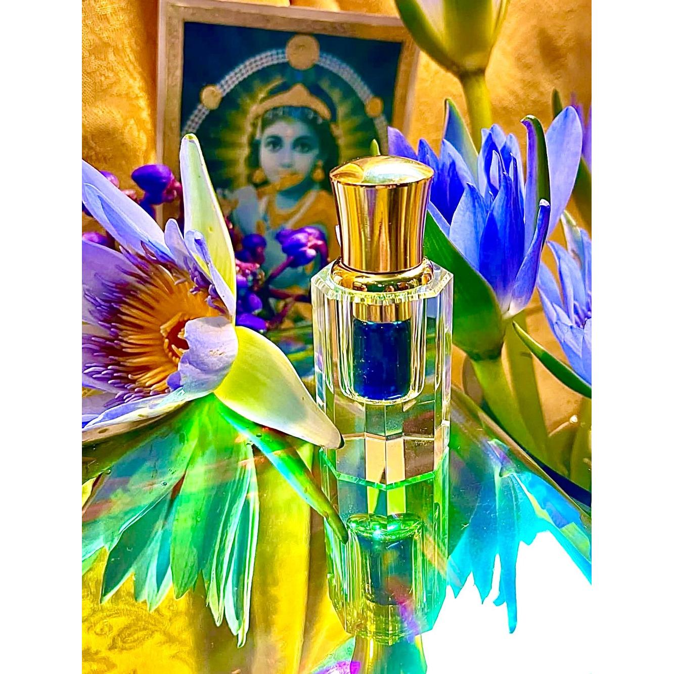 Amma’s Lord Krishna’s Sacred Blue Lotus (Divine Enlightenment)