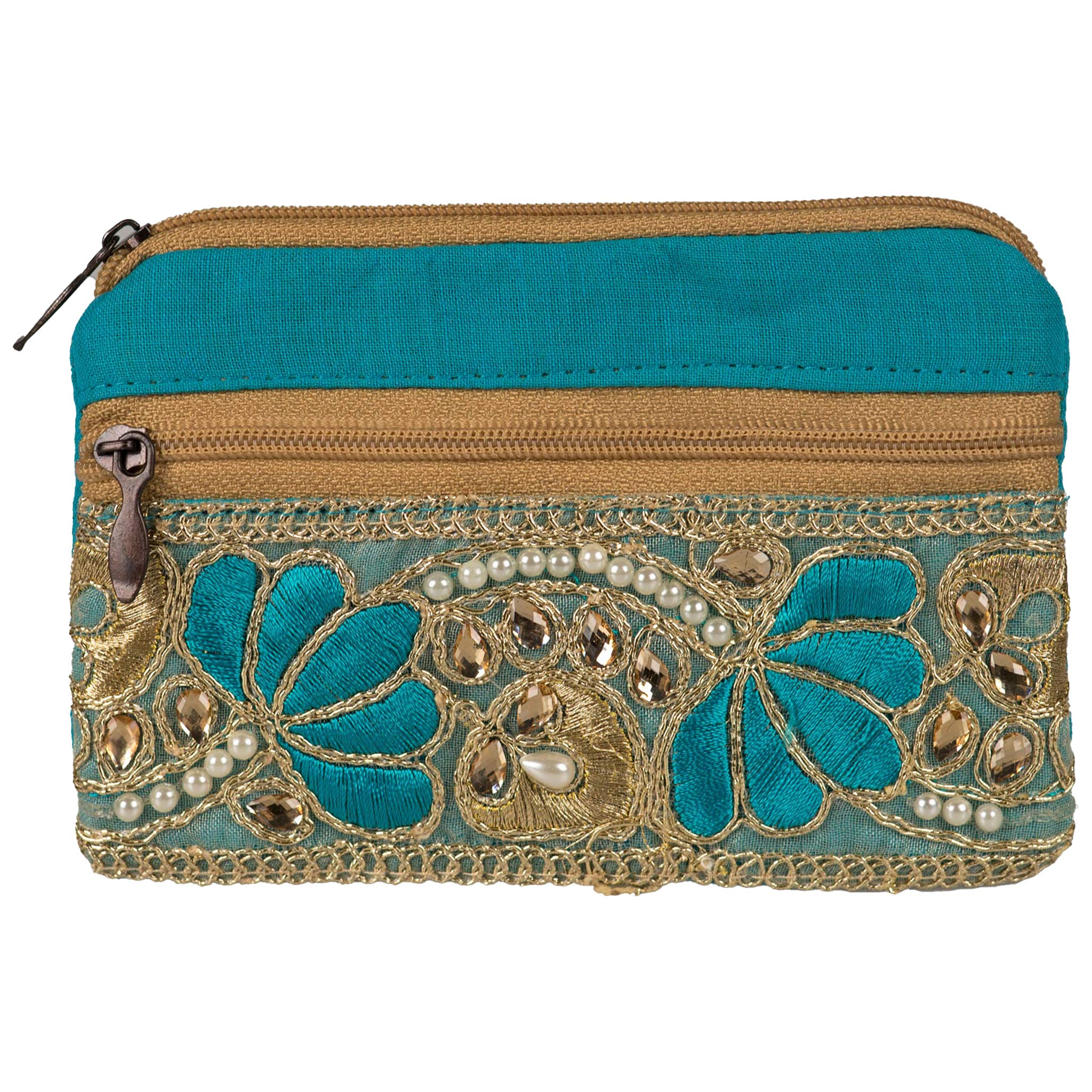 Lakshmi Coin Purse (Double Pocket) - The Amma Shop