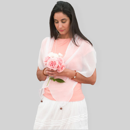 From Amma’s White Sari - Humility Scarf