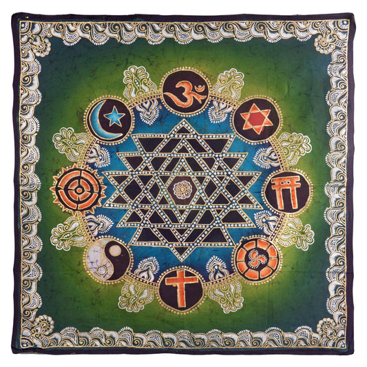 Varanasi Batik Wall Hanging Art — Unity in Diversity Collection