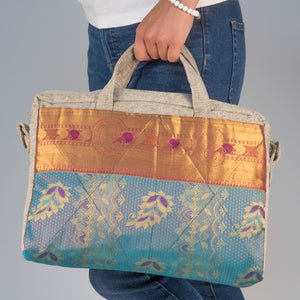 Sacred Sari Laptop Shoulder Bag