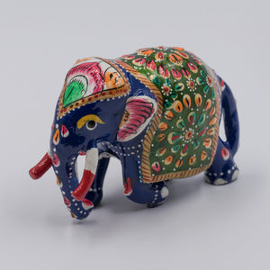 Royal Elephant Meenakari-Art Figurines