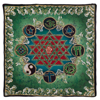 Varanasi Batik Wall Hanging Art — Unity in Diversity Collection