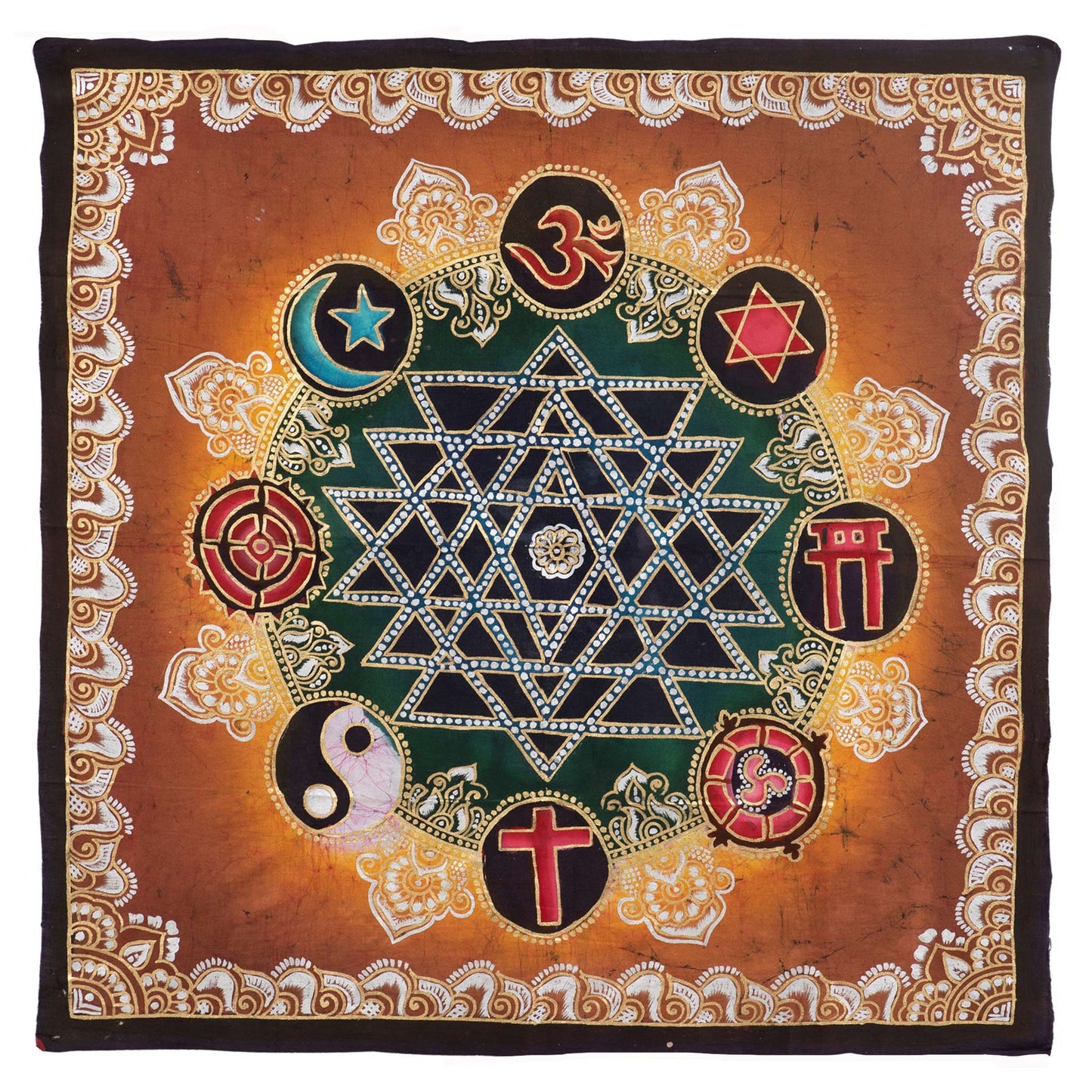 Varanasi Batik Wall Hanging Art — Unity in Diversity Collection