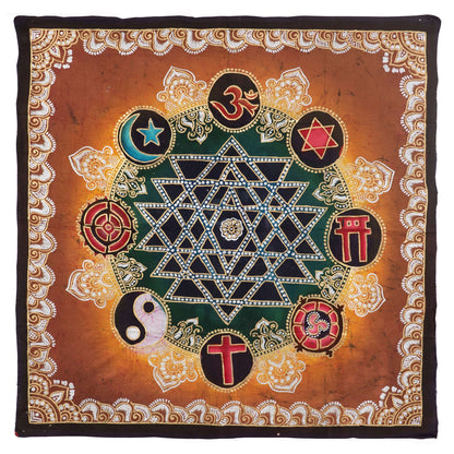 Varanasi Batik Wall Hanging Art — Unity in Diversity Collection