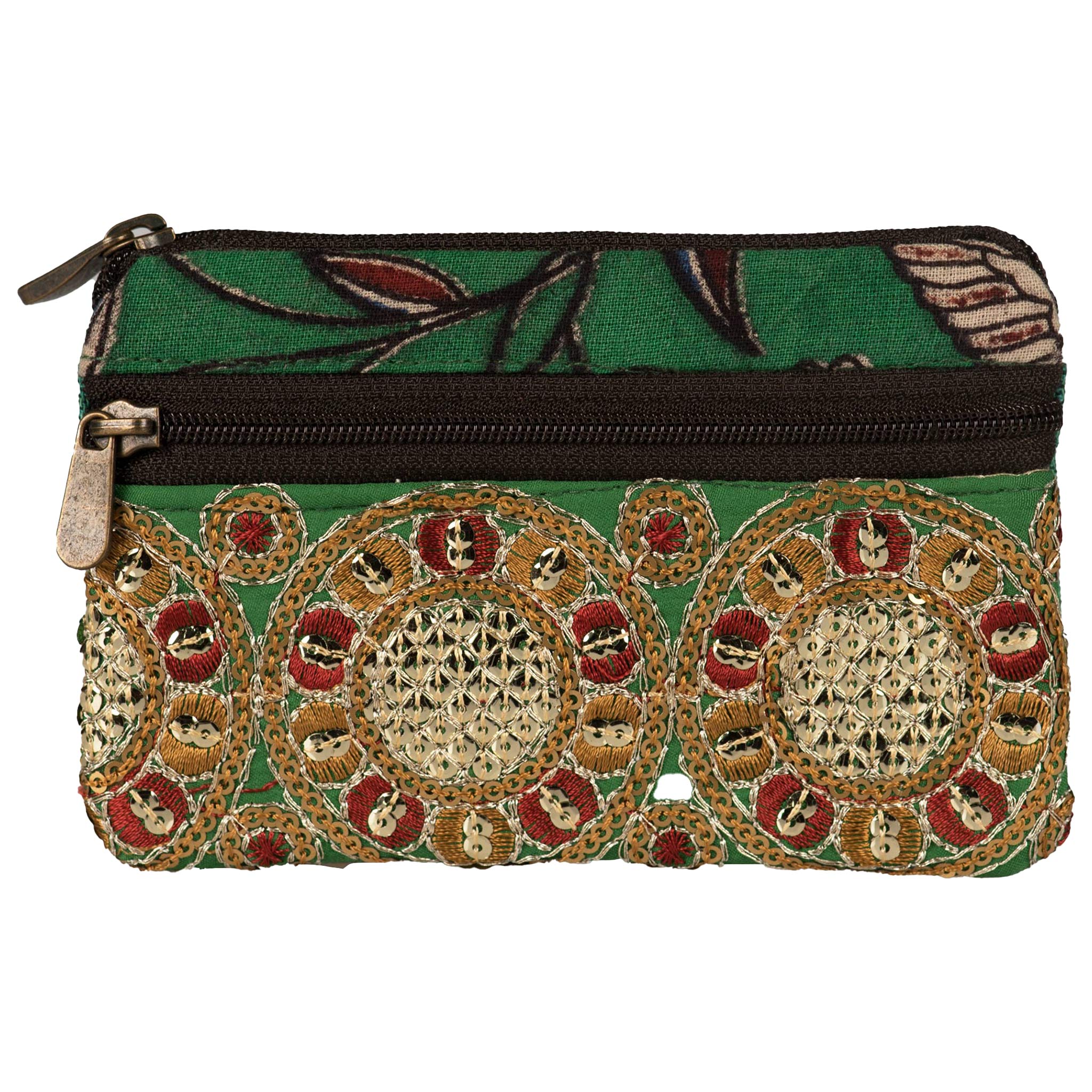 Lakshmi Coin Purse (Double Pocket) - The Amma Shop