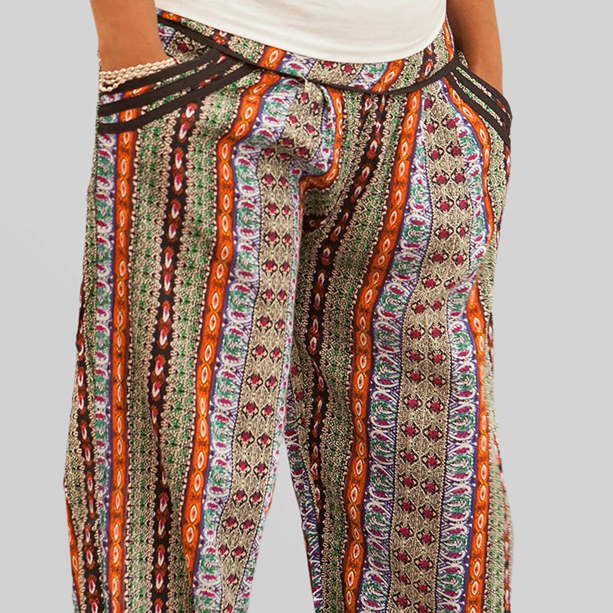 Harem Pant Unisex Mens and Womens Festival Pants Trousers Pants Hippie  Trousers Bohemian Comfy Genie Pants